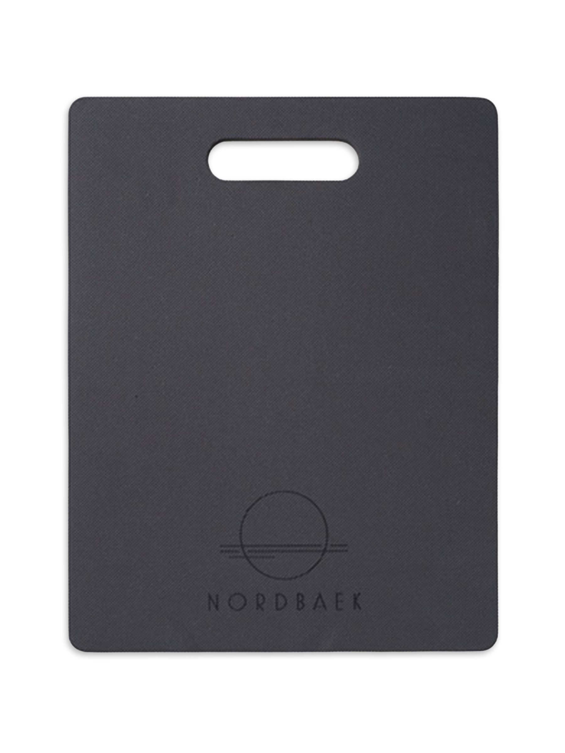 Fodmåtte NORDBAEK Beach Base - brug til at stå og sidde på efter svømmeturen - Black