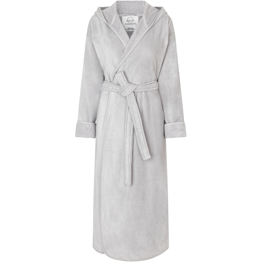 NORDBAEK Badekåbe NORDBAEK Sandy Cliff - dame kåbe i kraftig 100%  bomuldsfrotté Bath robe Cloud