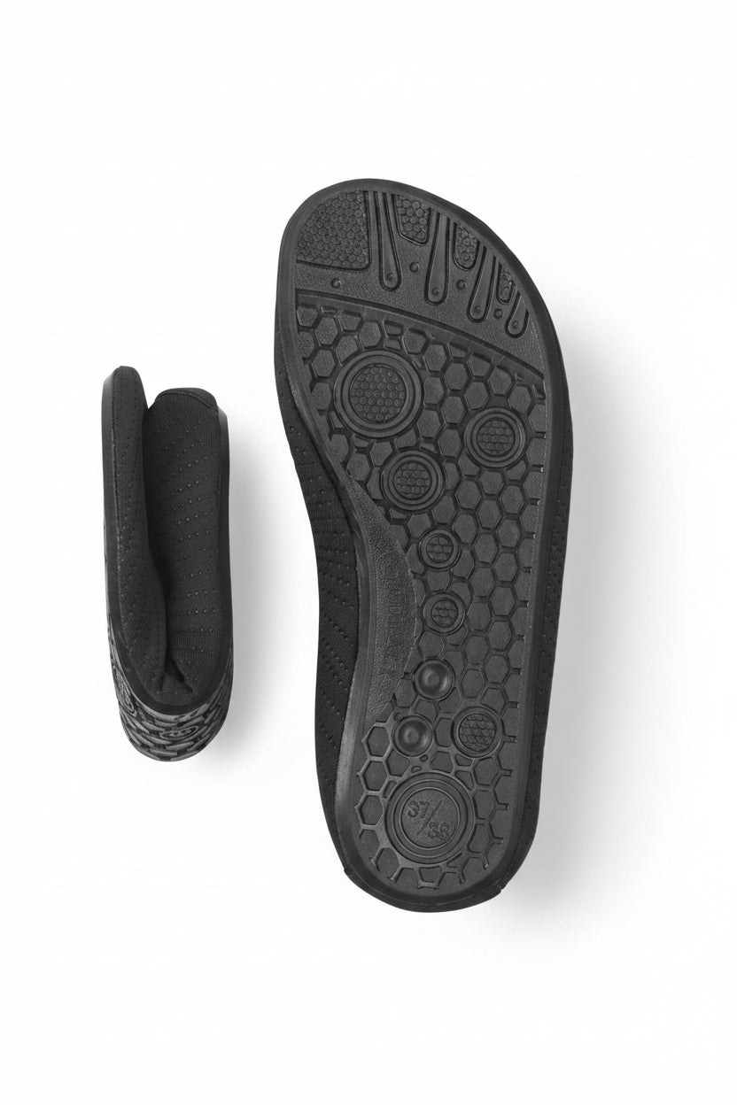 Soft Aqua Badesko Kids Unisex - Black