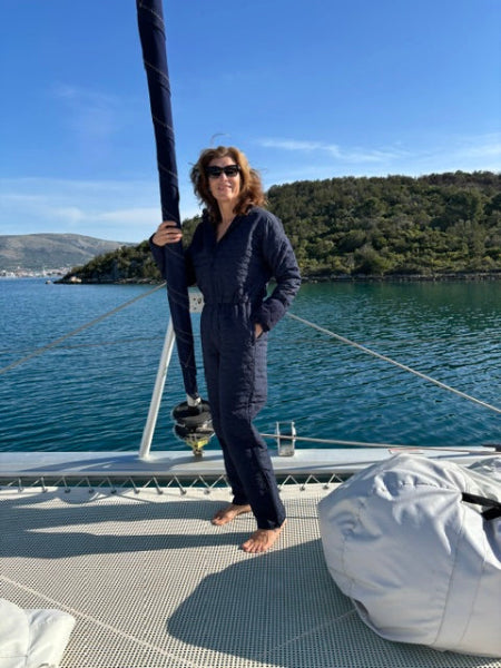 Cosy Bay Heldräkt Dam - Mörkblå