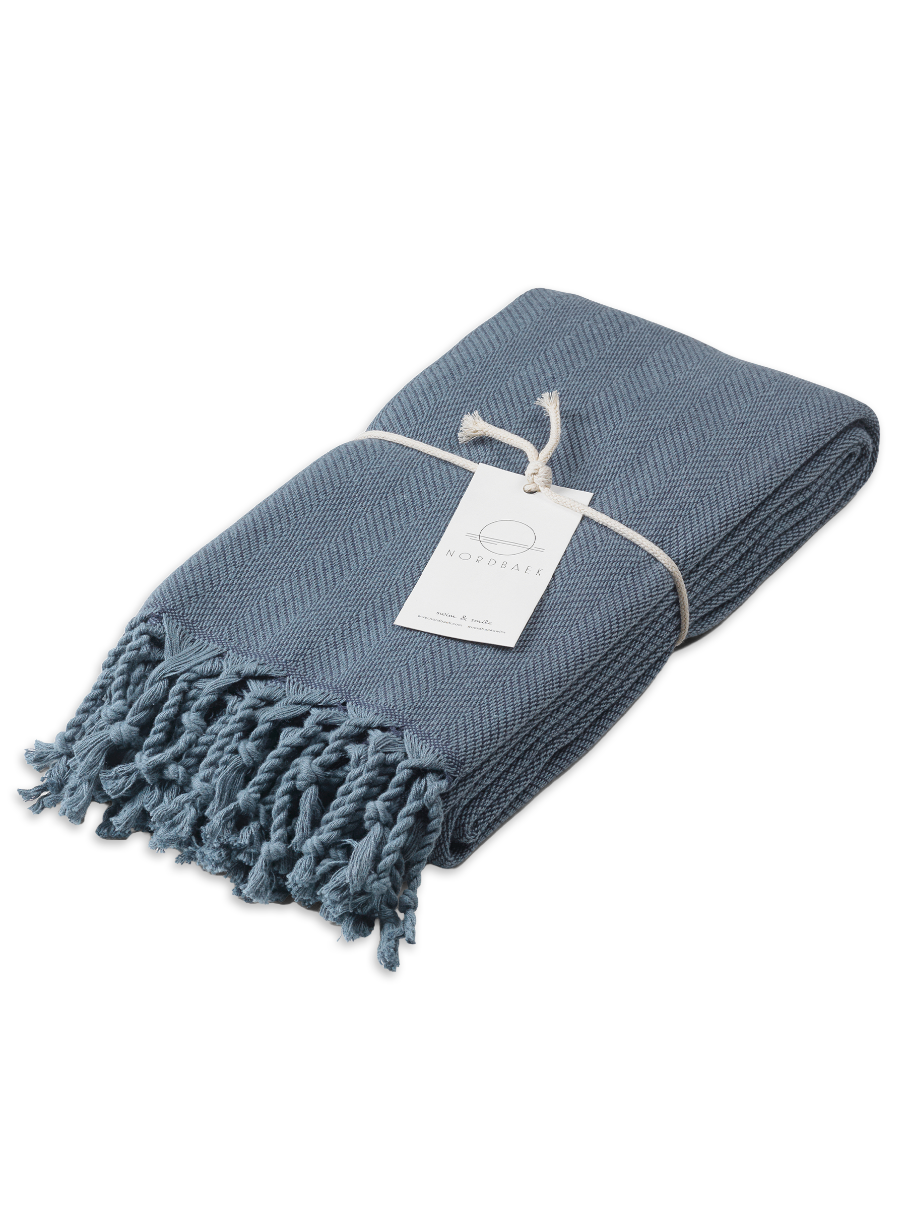 Nordic Hamam NORDBAEK Cosy Comfort – oeko-tex, ekstra blødt og stort - BlueNavy