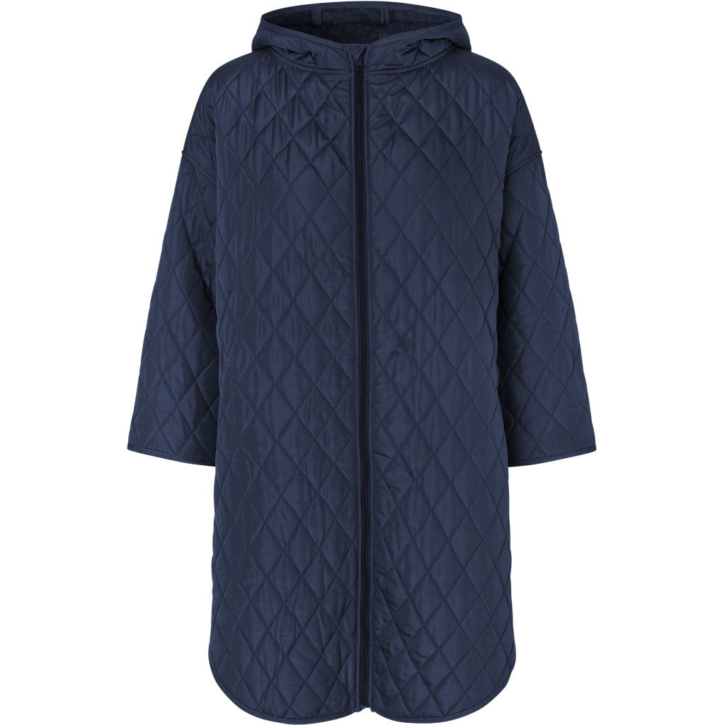NORDBAEK Changing robe NORDBAEK Lazy Pool Kids - vindtæt skiftekåbe med 100% genanvendt fleece Change robe Navy