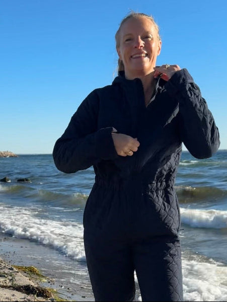 Cosy Bay Heldräkt Dam - Mörkblå