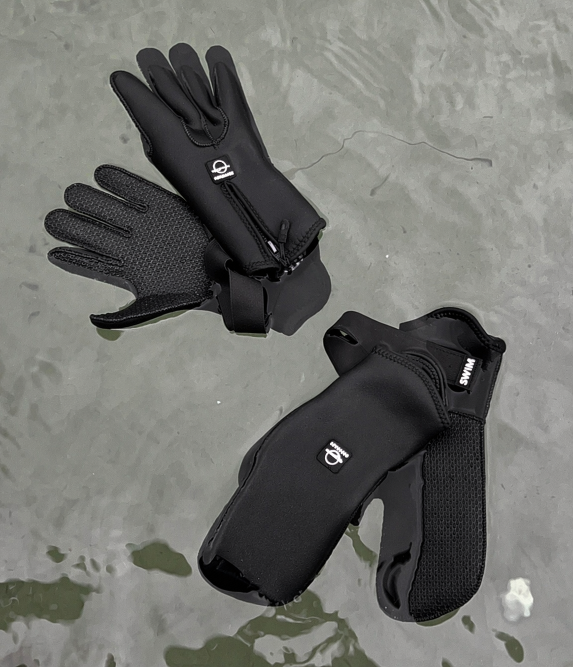 Deep Tide Neoprene Gloves Unisex - Black