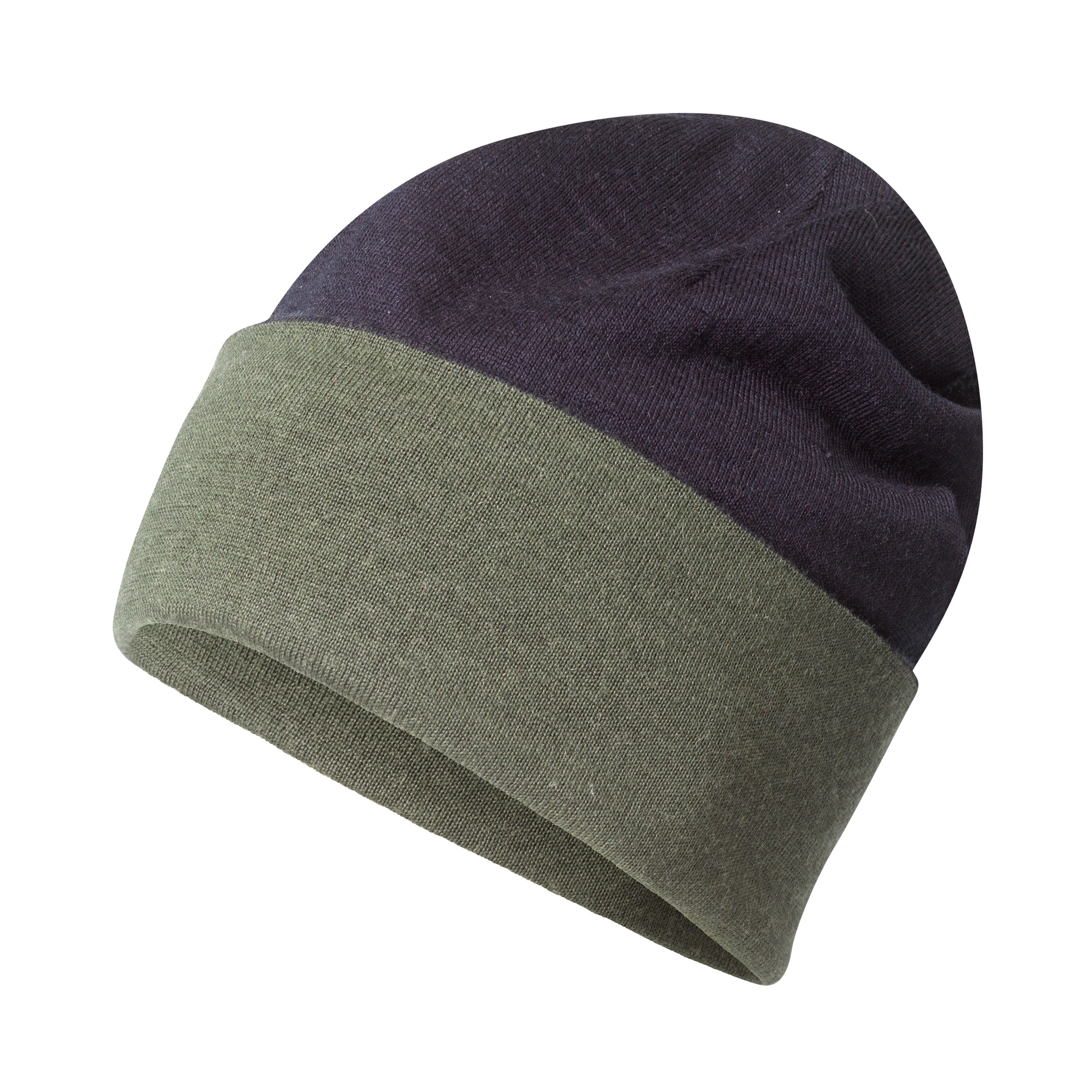 Beanie NORDBAEK Wool Buddy - soft and warm - NavyGreen