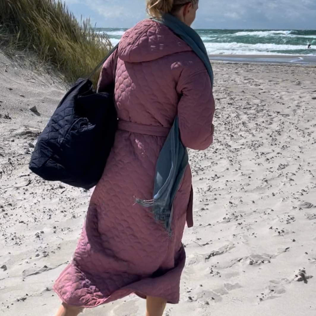 Taske NORDBAEK Happy Bay – stor og praktisk i genanvendte materialer - Grey