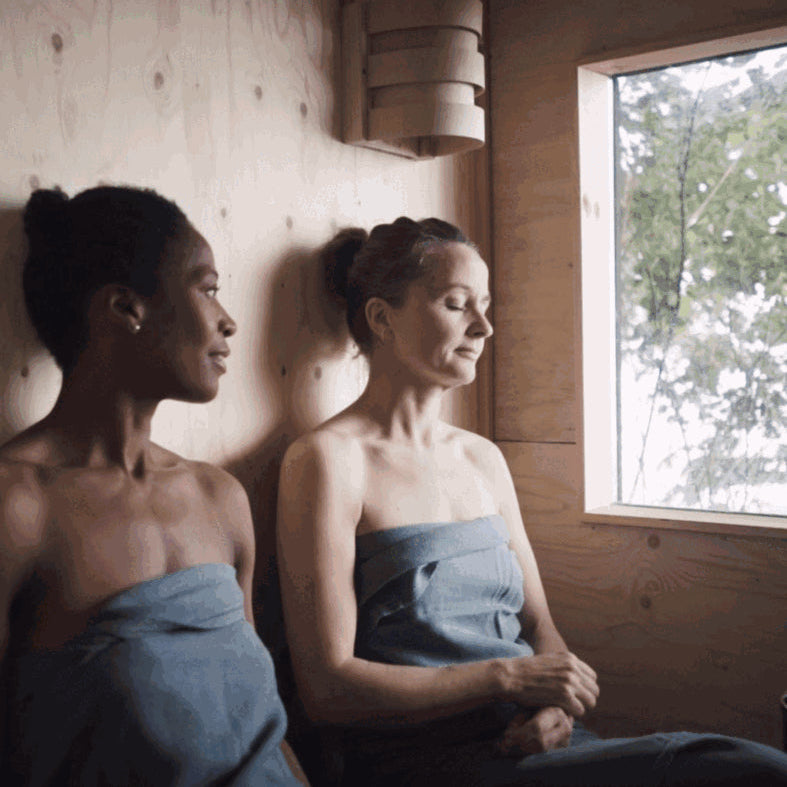 Nordic Hamam NORDBAEK Cosy Comfort – oeko-tex, ekstra blødt og stort - BlueNavy