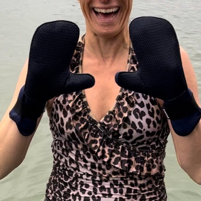 Neopren handsker 2 fingre NORDBAEK Ice Splash - Unisex Black