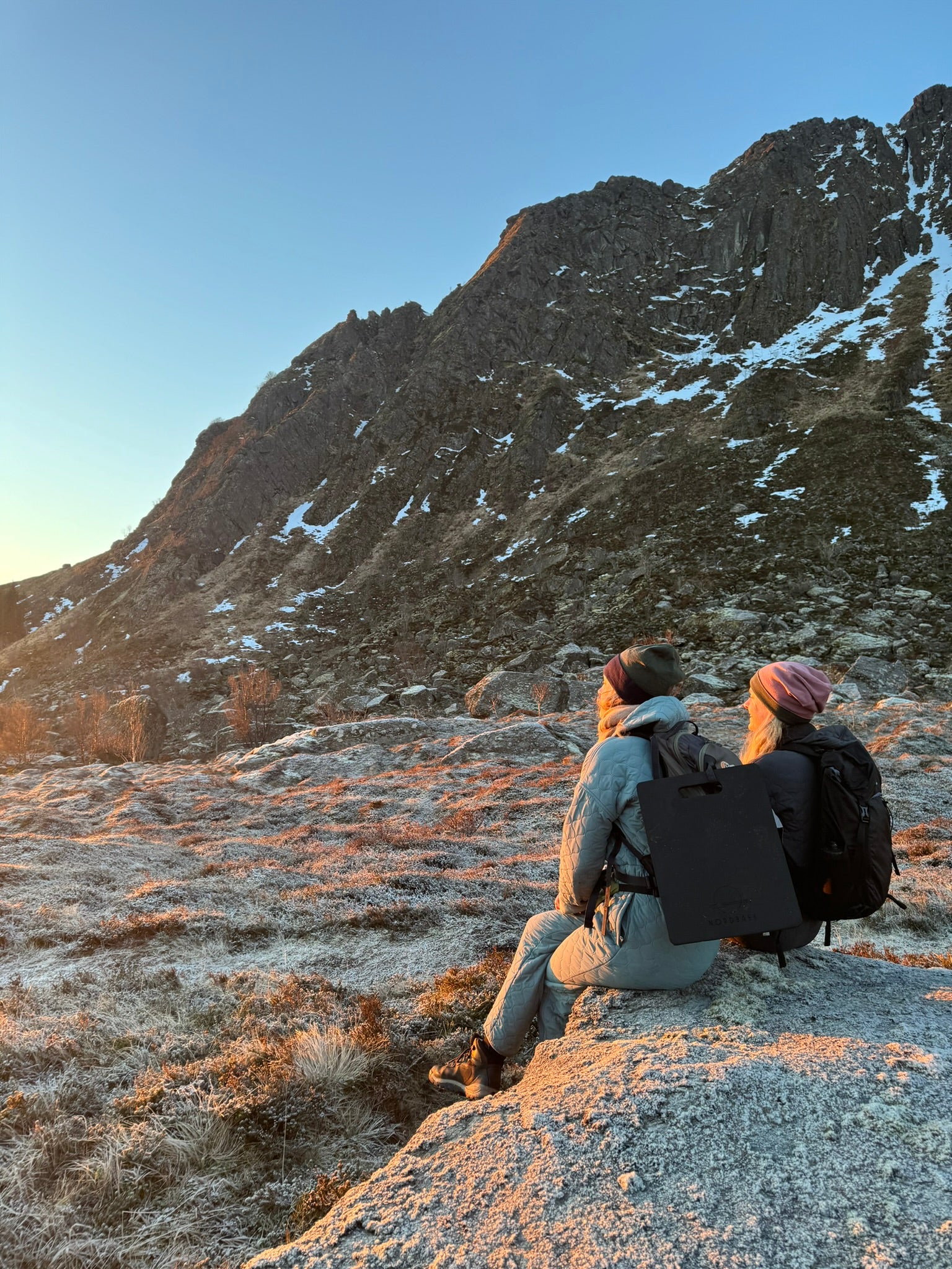 Jumpsuit NORDBAEK Cosy Bay – vindtæt dame heldragt med 100% genanvendt fleece - Navy