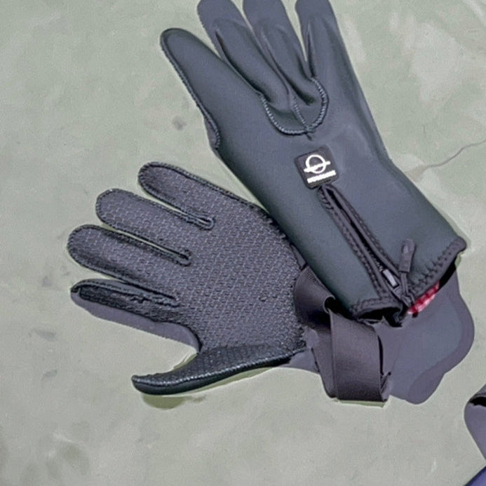 Neopren handsker 5 fingre NORDBAEK Deep Tide - Unisex Green