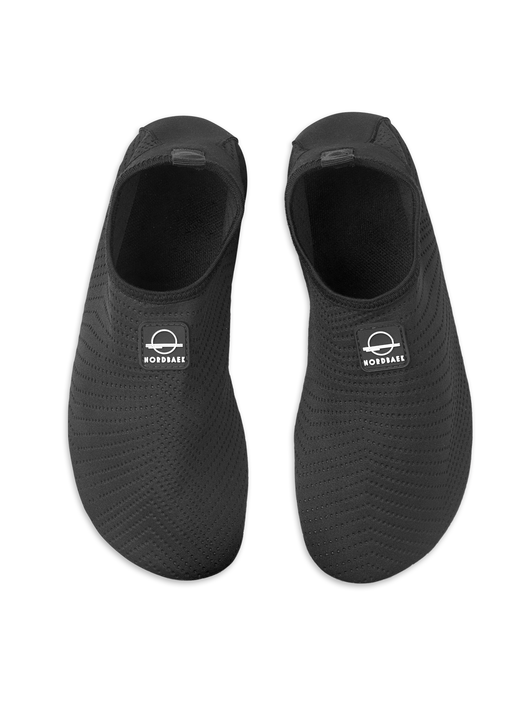 Badesko NORDBAEK Soft Aqua - bløde og nemme at få på - Black