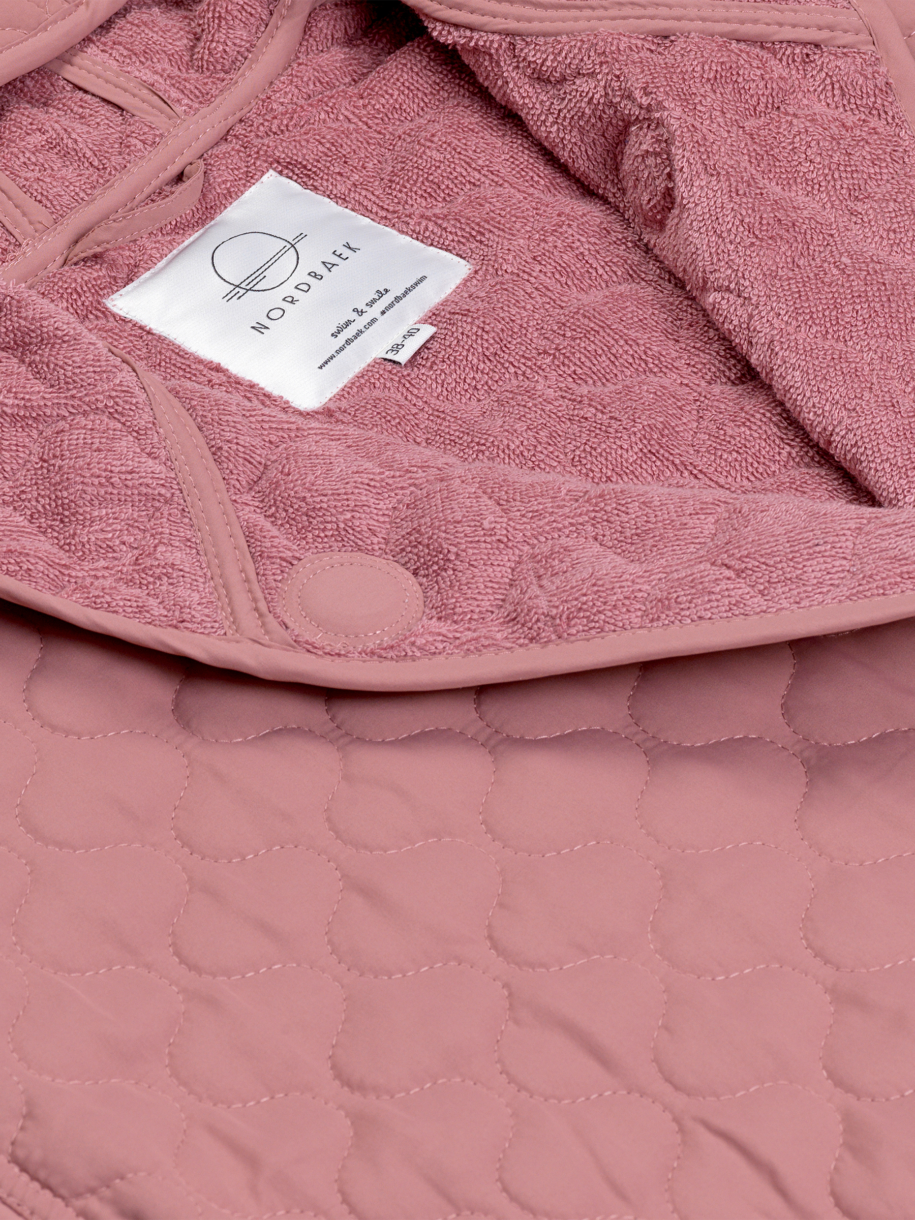 Soft Breeze Badekåpe Dame - Berry