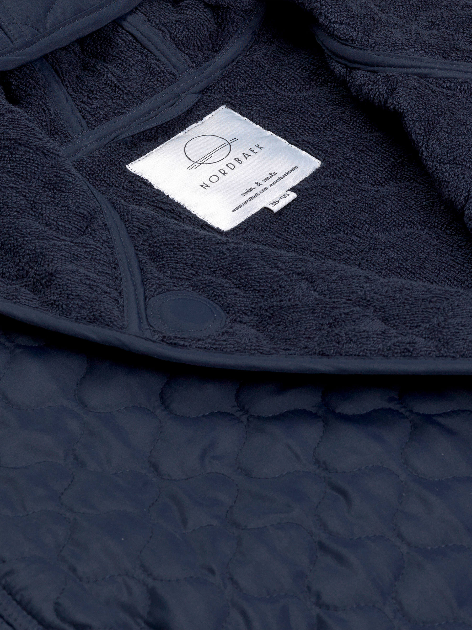 Soft Breeze Women's Bathrobe - Navy