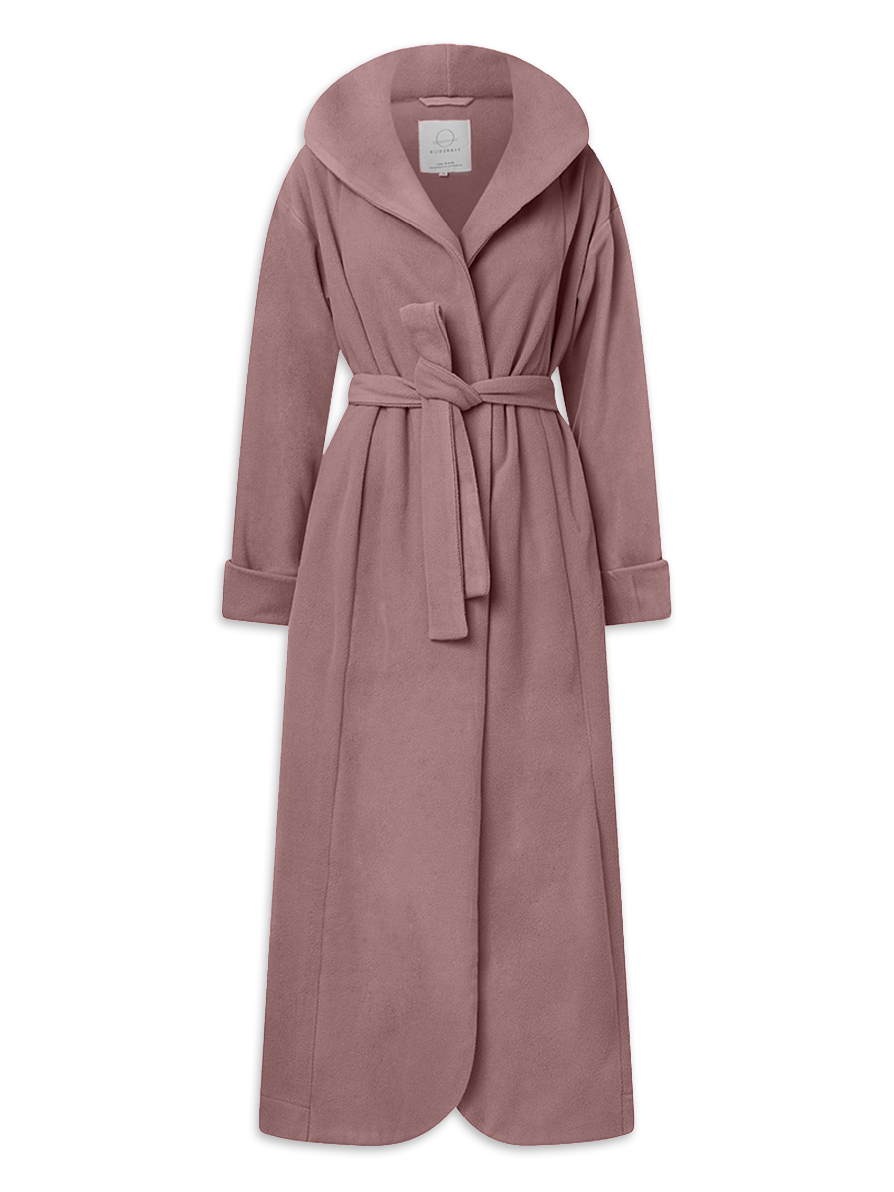 Badekåbe NORDBAEK Sea Glow - luksus damekåbe i blød tyk fleece - Blush
