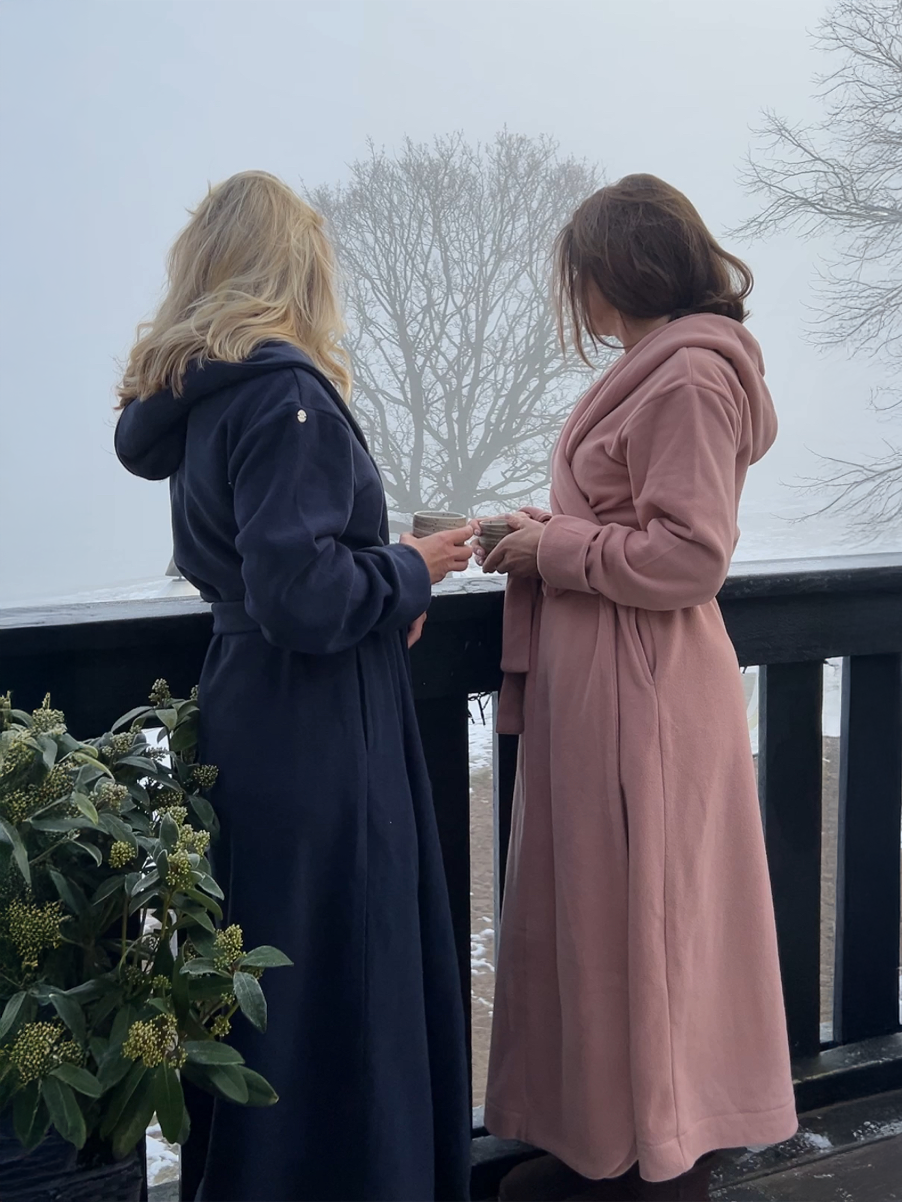 Sea Glow Badekåpe Dame - Rosa