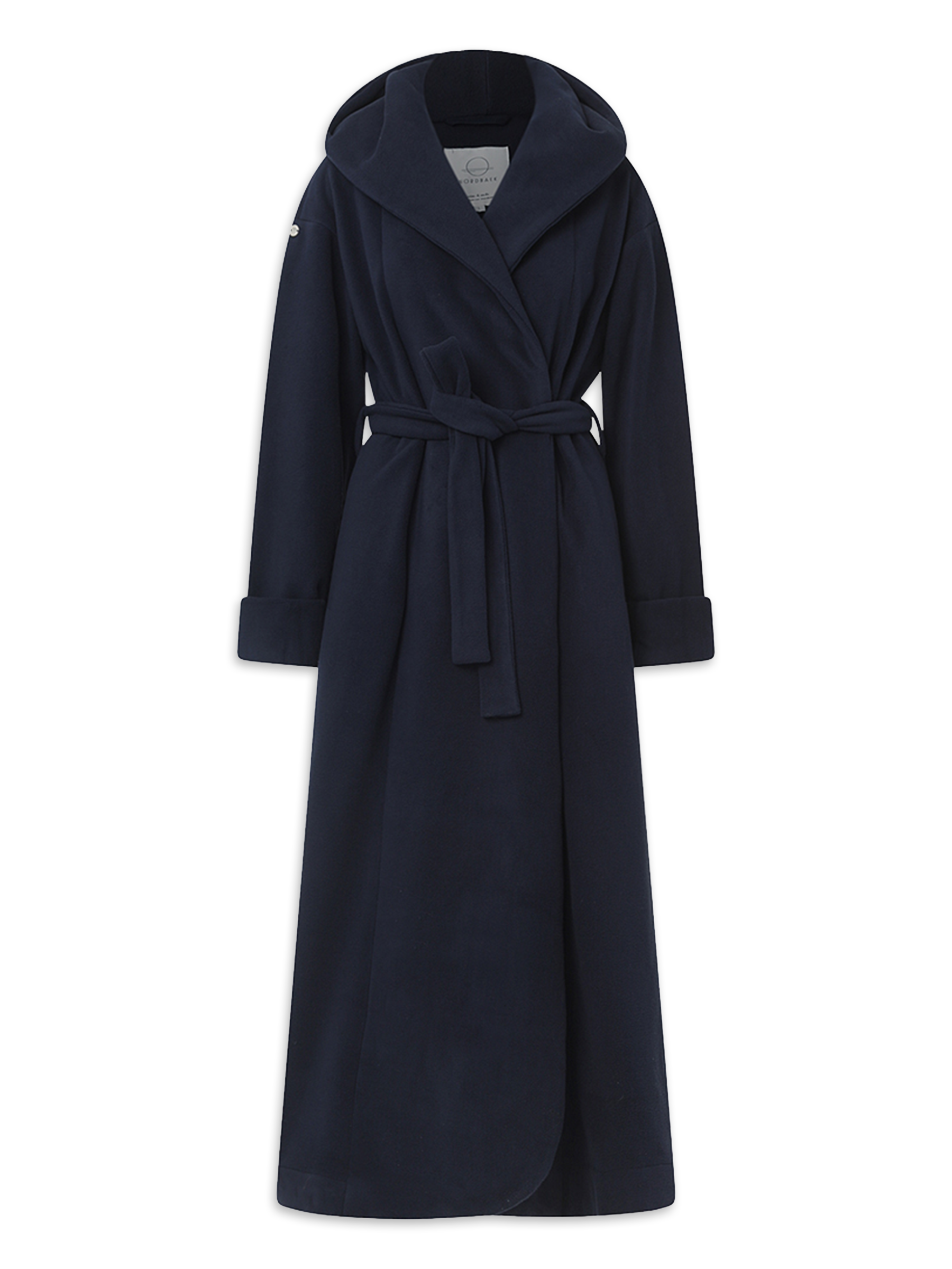 Badekåbe NORDBAEK Sea Glow - luksus damekåbe i blød tyk fleece - Navy