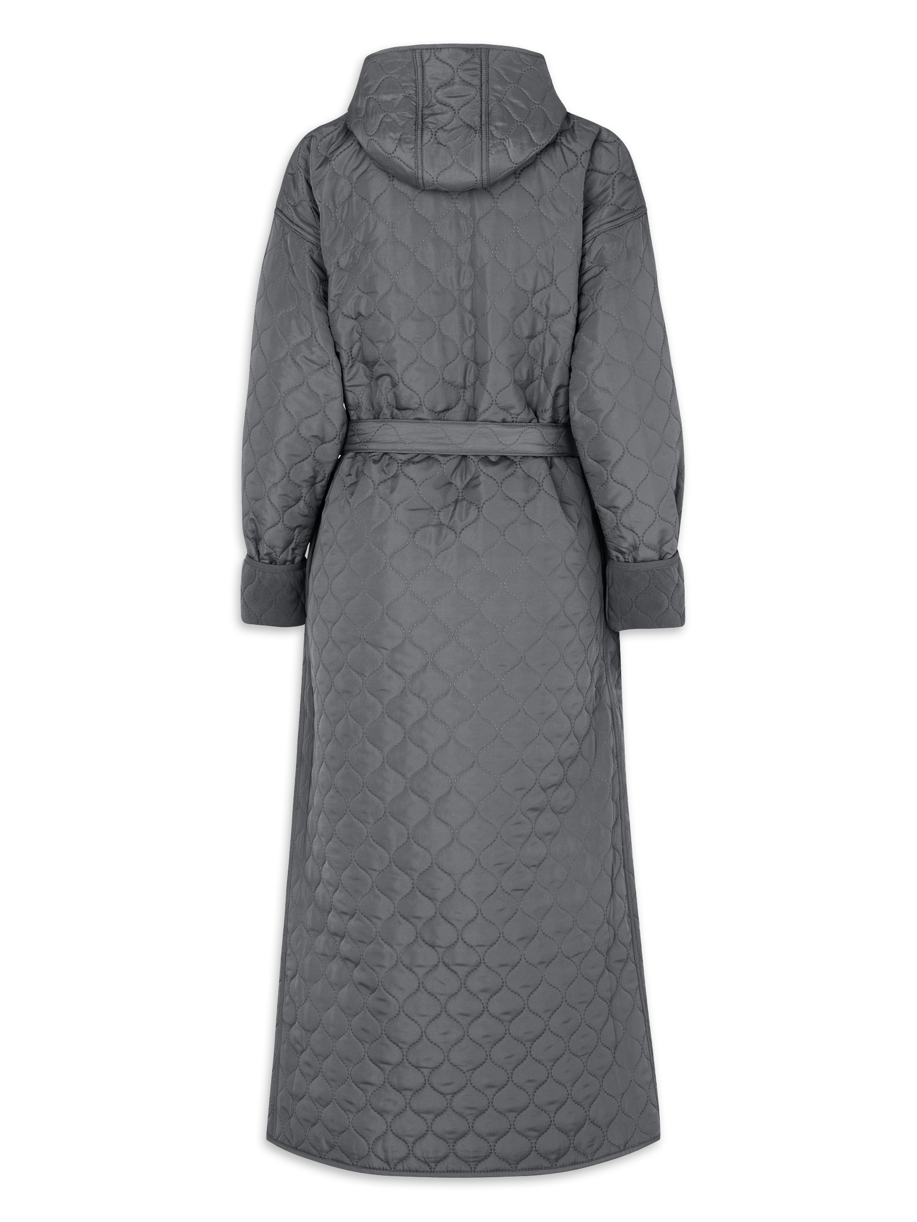 Badekåbe NORDBAEK Windy Ocean – vindtæt damekåbe med 100% genanvendt fleece - Grey