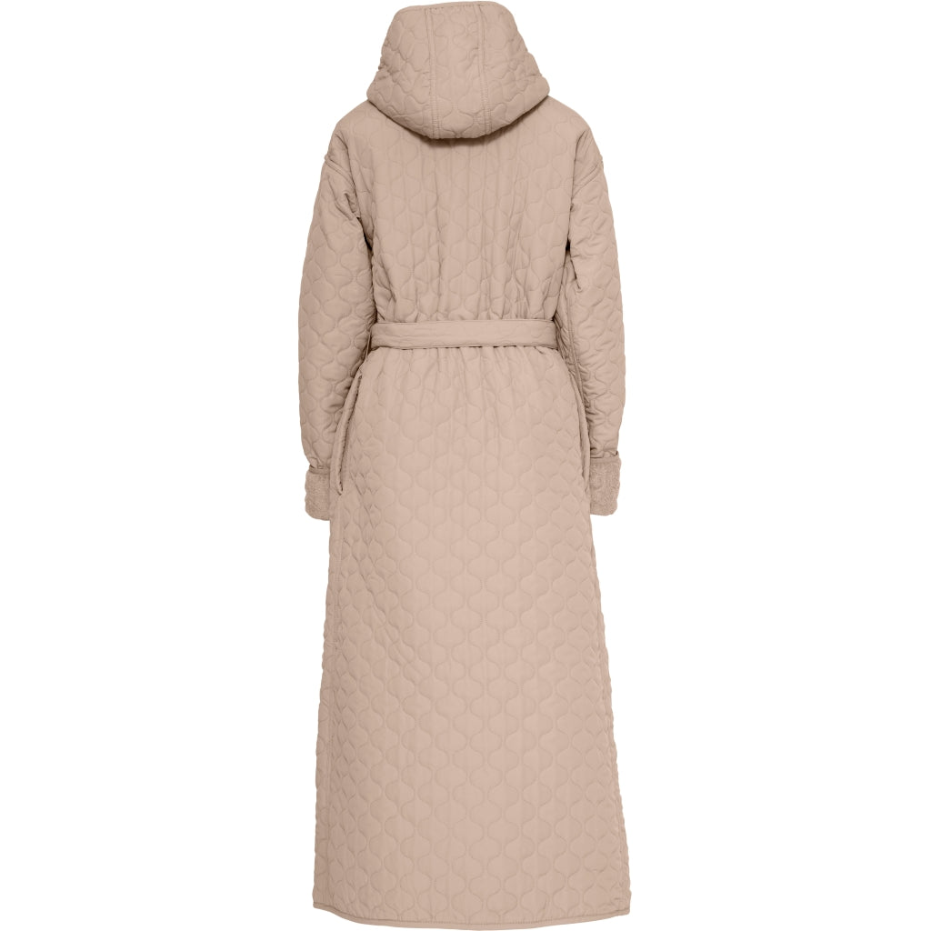 NORDBAEK Badekåbe NORDBAEK Soft Breeze – vindtæt damekåbe med 100% oeko-tex bomuldsfrotté Bath robe Sand