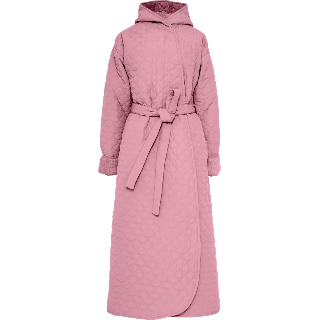 NORDBAEK Badekåbe NORDBAEK Soft Breeze – vindtæt damekåbe med 100% oeko-tex bomuldsfrotté Bath robe Berry
