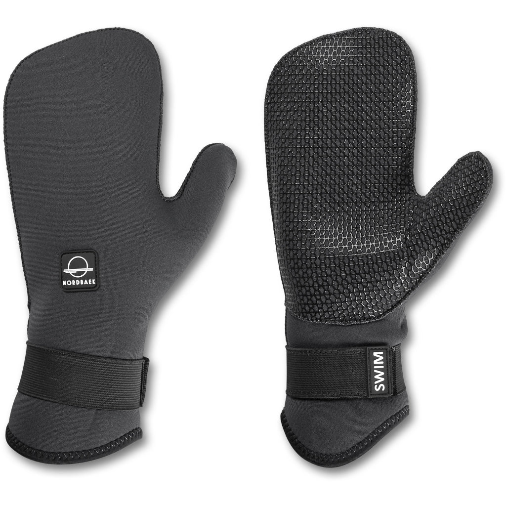 NORDBAEK Badehandsker 2 fingre NORDBAEK Ice Splash - unisex med neopren Gloves Black