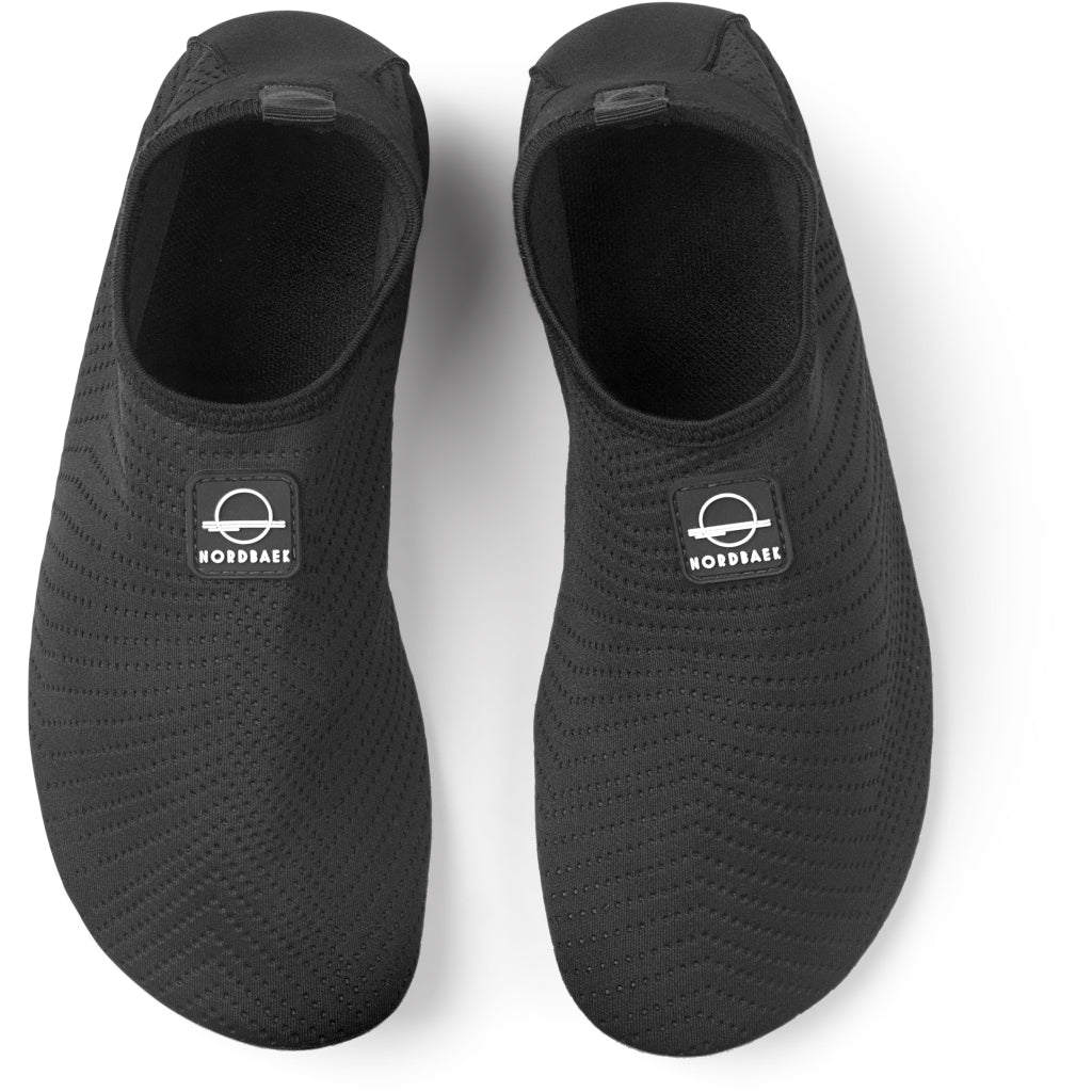 NORDBAEK Badesko til børn NORDBAEK Soft Aqua - lette at få af og på for børn Kids swim shoes Black