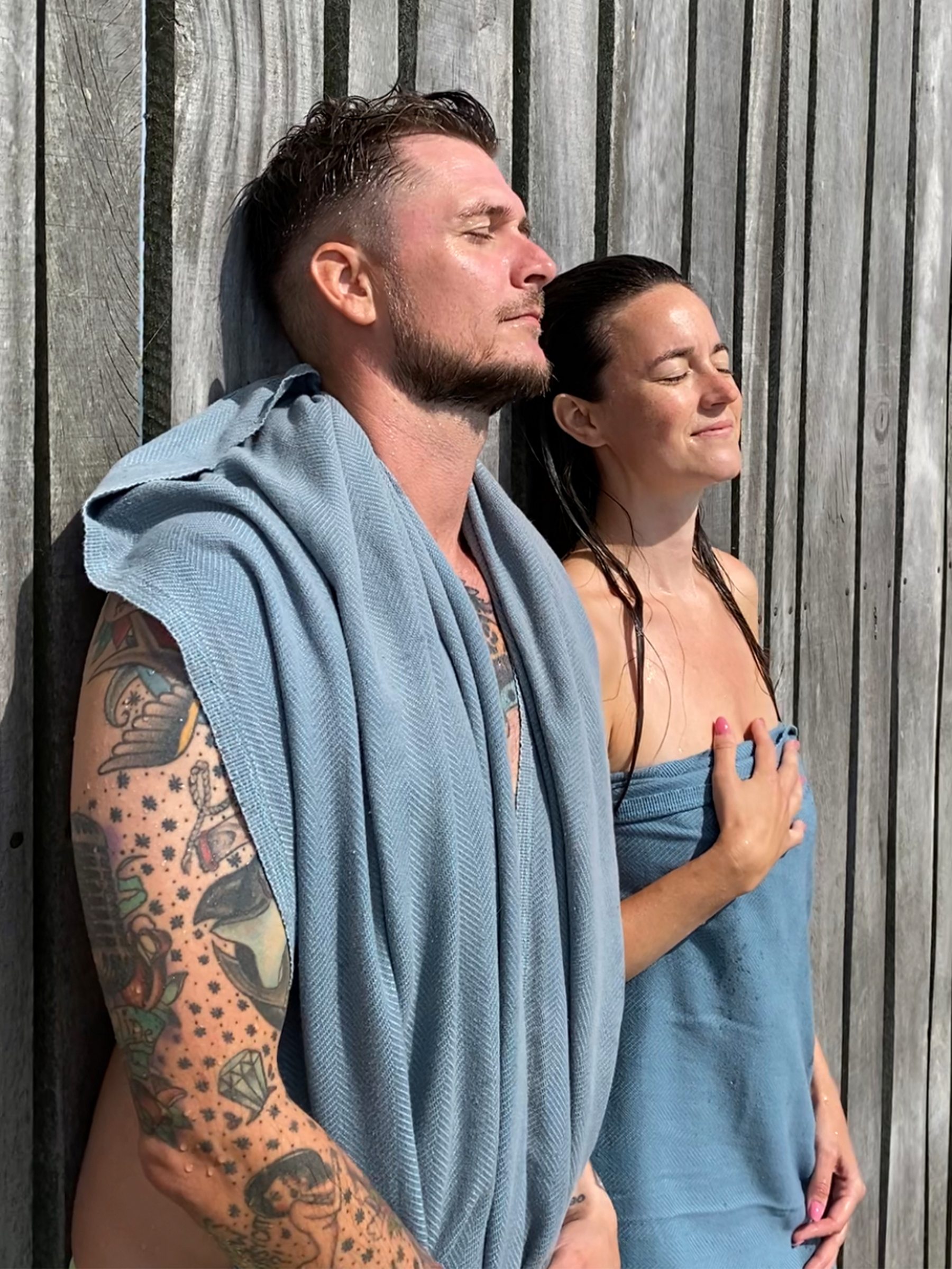 Nordic Hamam NORDBAEK Cosy Comfort – oeko-tex, ekstra blødt og stort - BlueAqua