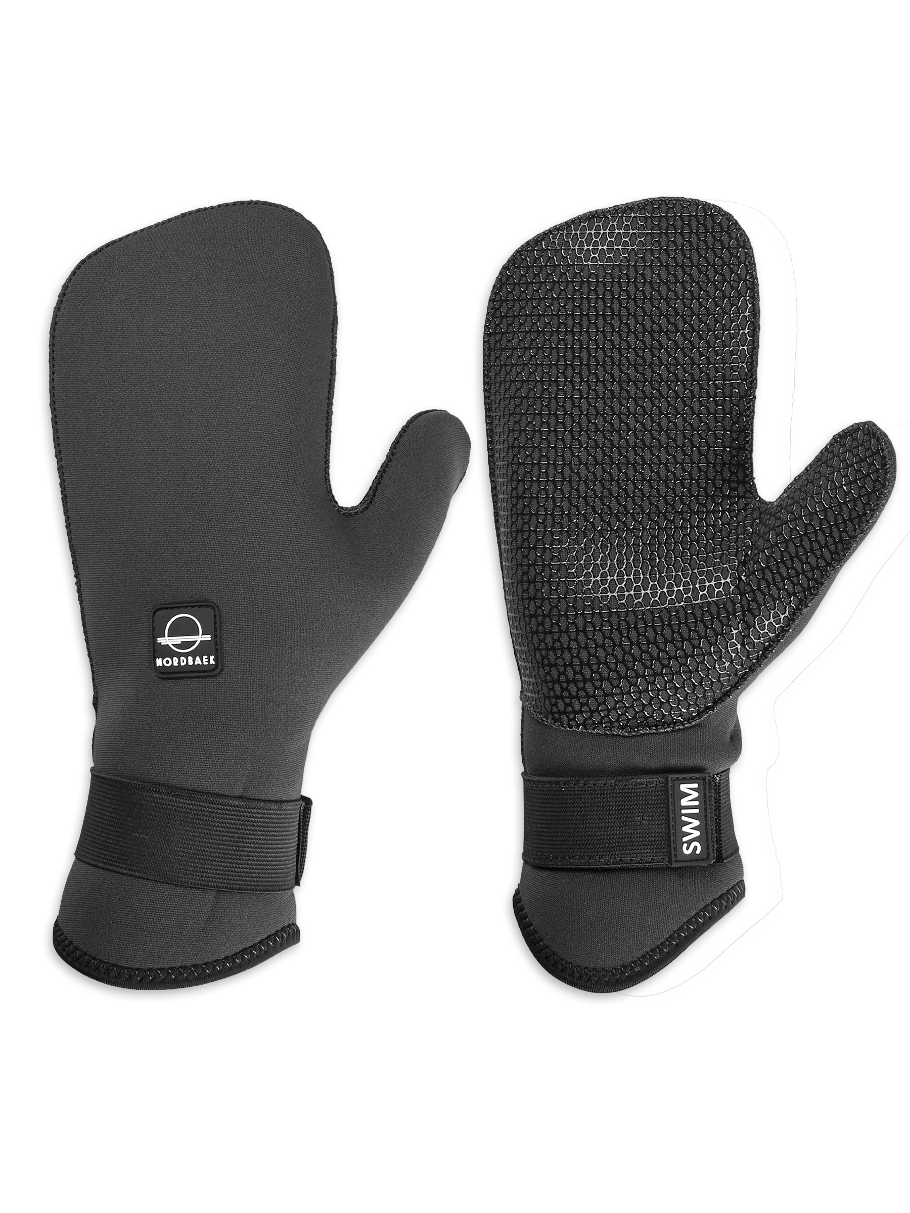 Neopren handsker 2 fingre NORDBAEK Ice Splash - Unisex Black