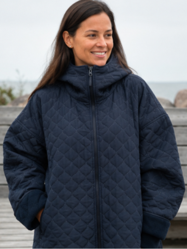 Lazy Pool Changing Robe Unisex - Navy