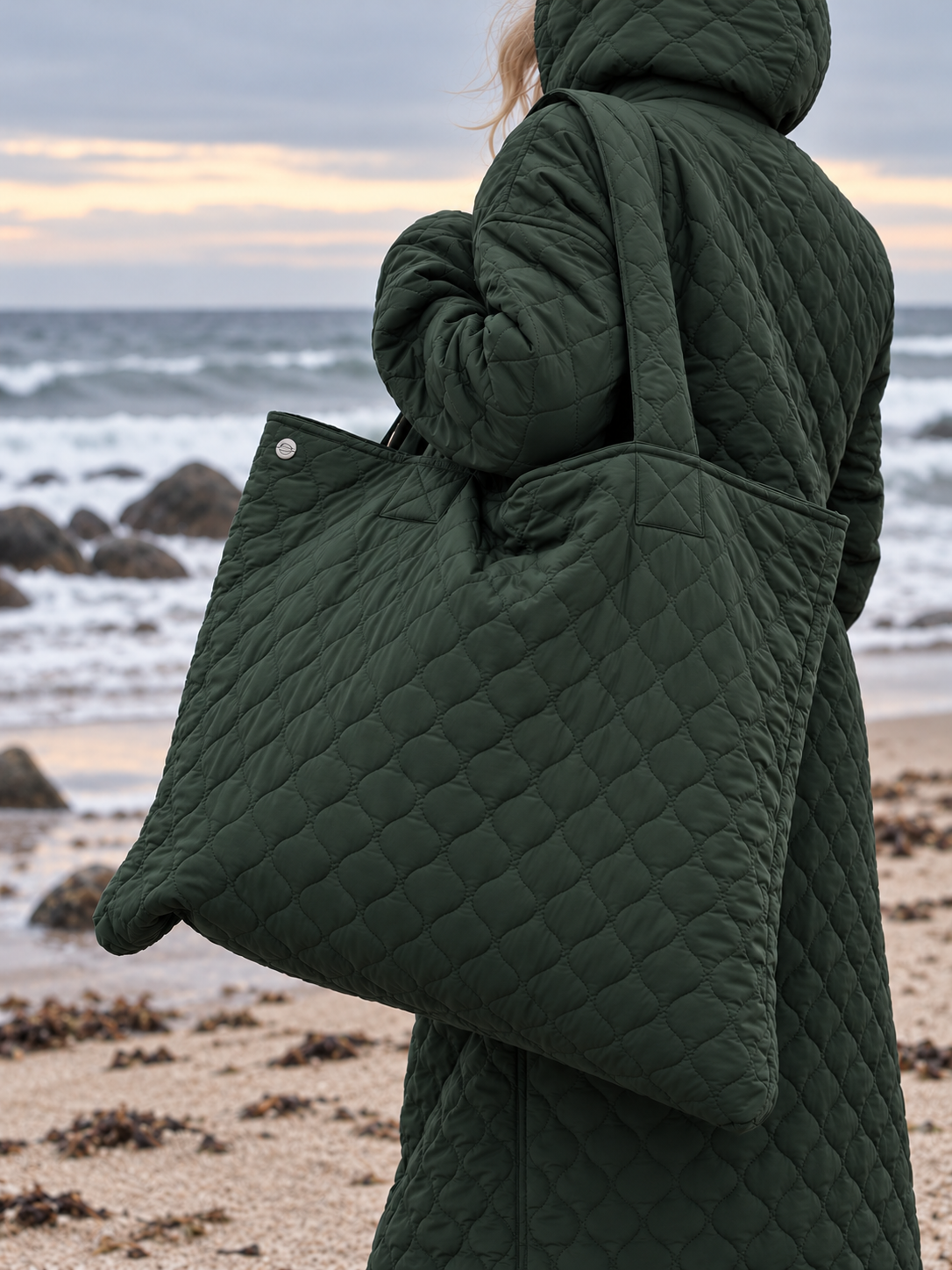 Ocean Pack stor väska - grön