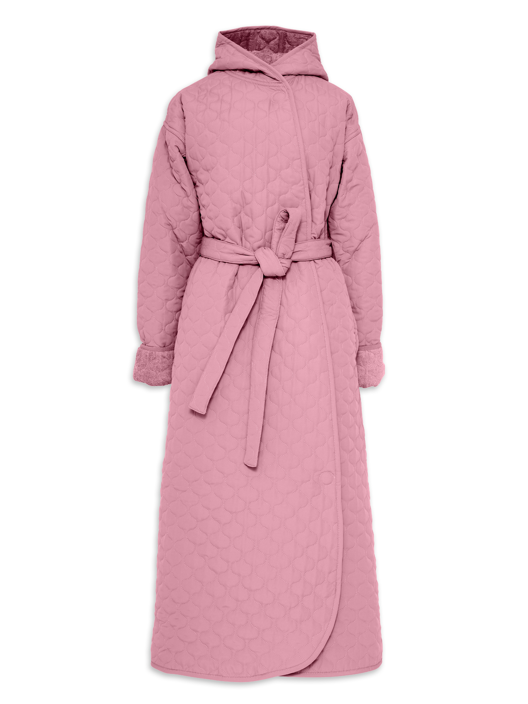 Badekåbe NORDBAEK Soft Breeze – vindtæt damekåbe med 100% oeko-tex bomuldsfrotté - Berry