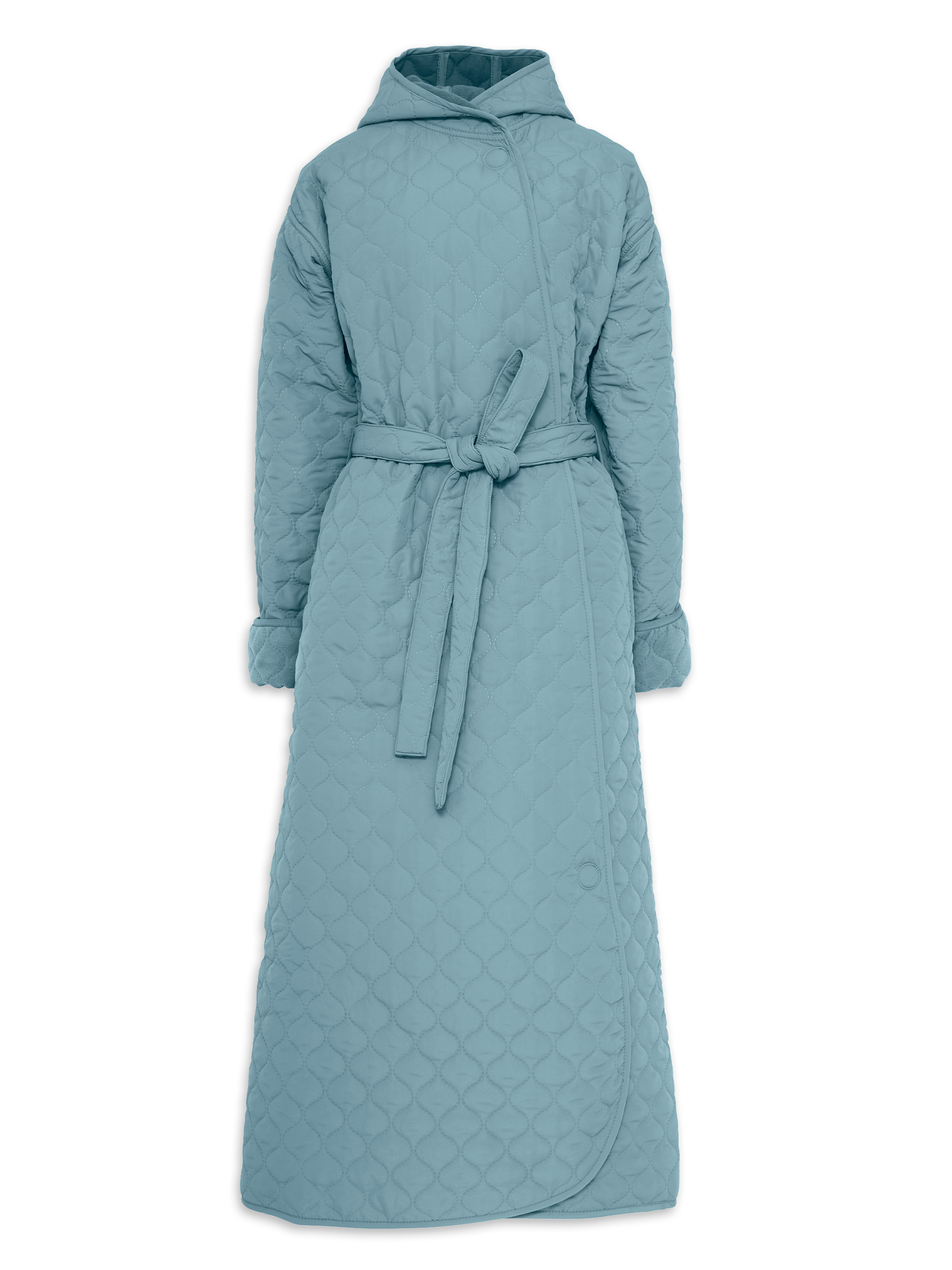 Badekåbe NORDBAEK Windy Ocean – vindtæt damekåbe med 100% genanvendt fleece - Aqua