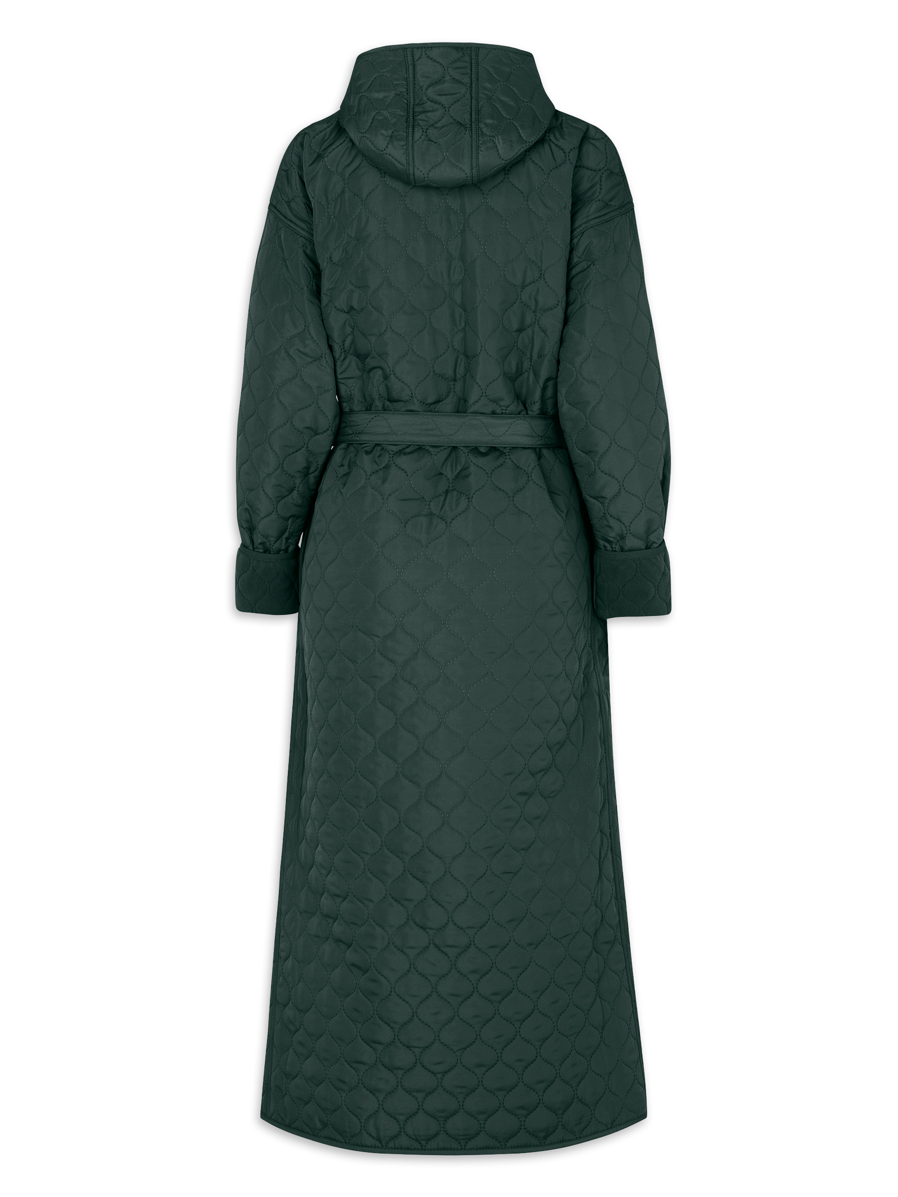 Badekåbe NORDBAEK Windy Ocean – vindtæt damekåbe med 100% genanvendt fleece - Green