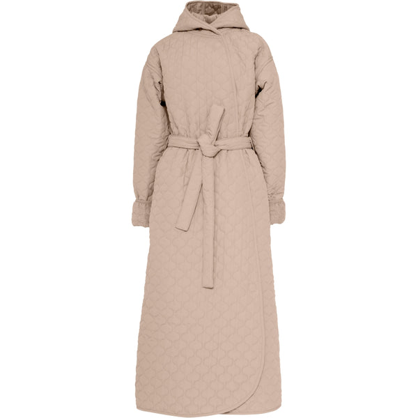 NORDBAEK Badekåbe NORDBAEK Soft Breeze – vindtæt damekåbe med 100% oeko-tex bomuldsfrotté Bath robe Gylden Sand