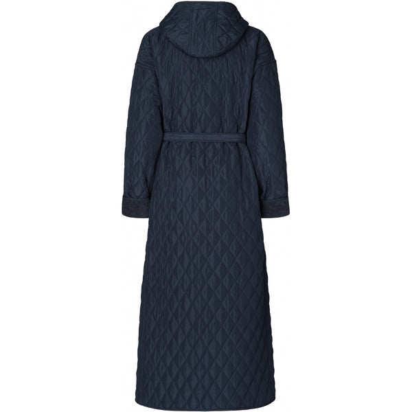 NORDBAEK Badekåbe NORDBAEK Soft Breeze – vindtæt damekåbe med 100% oeko-tex bomuldsfrotté Bath robe Navy Blå