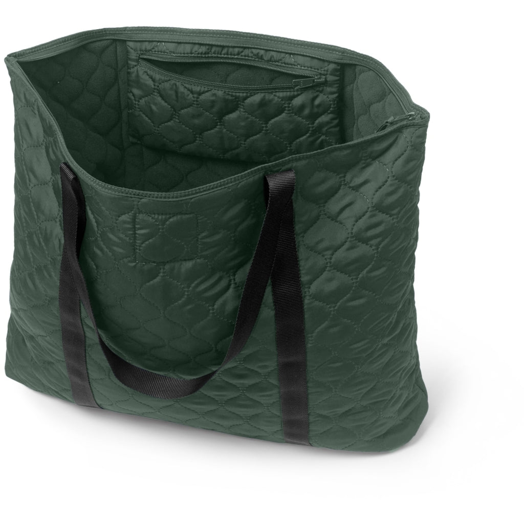 NORDBAEK Taske NORDBAEK Happy Bay – stor og praktisk i genanvendte materialer Bag Mørkegrøn