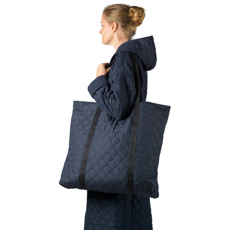 NORDBAEK Taske NORDBAEK Happy Bay – stor og praktisk i genanvendte materialer Bag Navy Blå